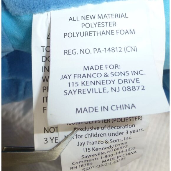 NWT Disney Lilo & Stitch Plush Stuffed Doll Large Stuffed Sleeping Pillow Toy - Picture 9 of 11